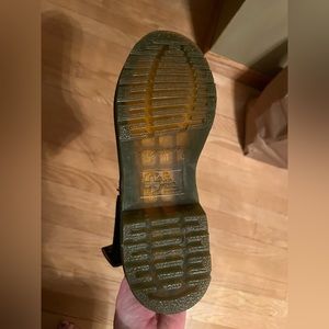 Never worn Doc Martens with roses size 8